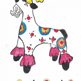 Дымковская игрушка. Козлик