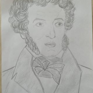 Портрет А. С Пушкина