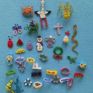 Мои лучшие поделки из бисера