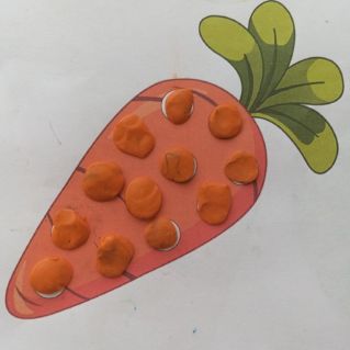 Пластилина-графия "Король Морковкин"