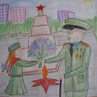 "Спасибо деду за Победу"