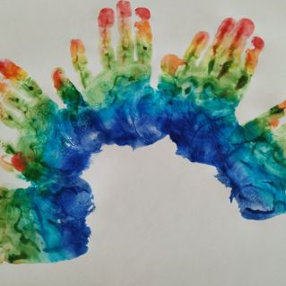 Радуга в ладошках