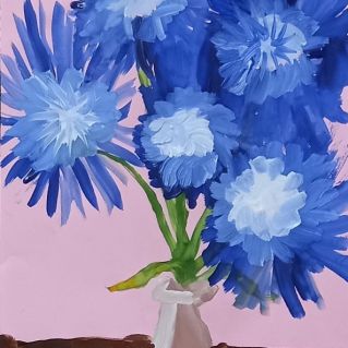 Необычный букет.