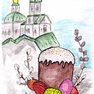 Пасхальный кулич