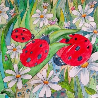 Цветущий луг