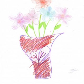 Цветы любимой бабушке