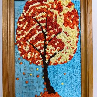 Панно "Осеннее дерево"