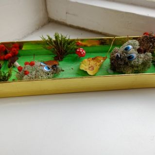 Сказка в осеннем лесу