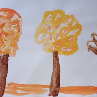 "Земля покрылась позолотой"