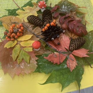 Ежик в лесу!