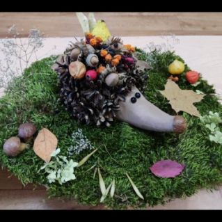 Ёжик на поляне