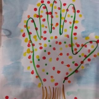 "Осенний тополь"