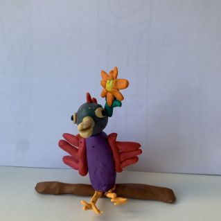 Розовый какаду