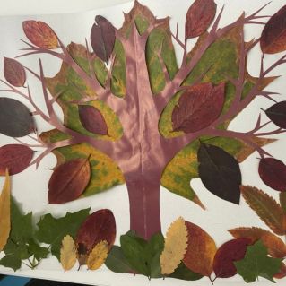 "Осеннее дерево"