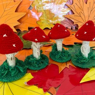 Грибочки в лесочке