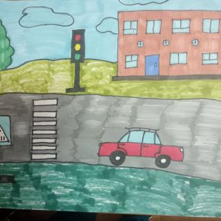 Рисунок "Знай! Помни! Соблюдай!"