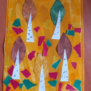 Осенние березы