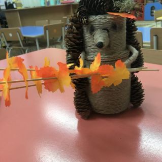 Ёжик в лесу