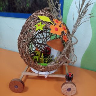 Корзинка с грибами