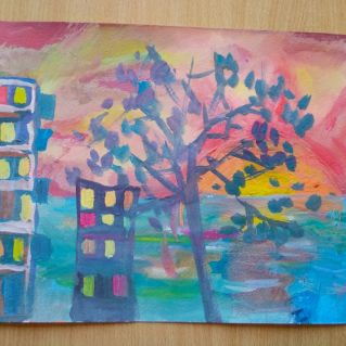 "Сентябрьский закат"