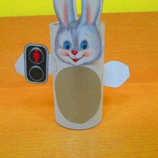 "Зайчик - светофорчик"