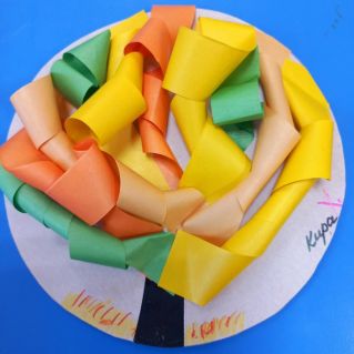 Осенняя аппликация