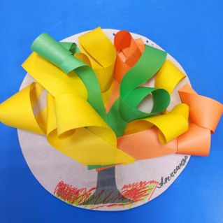 Осенняя аппликация