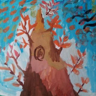 листопад красок