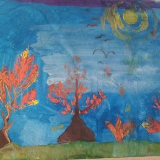 осенний лес