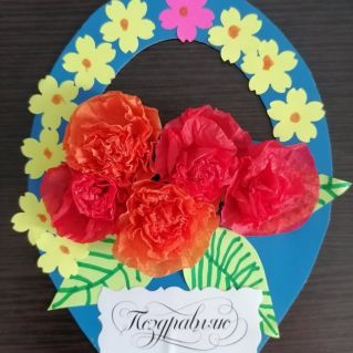 Открытка для любимой бабушки