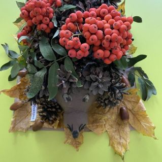 "Ёжик осенью"