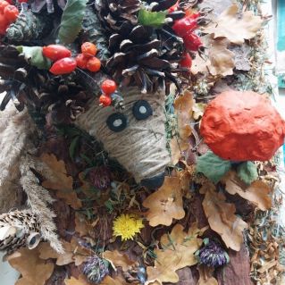 Осенний ёжик