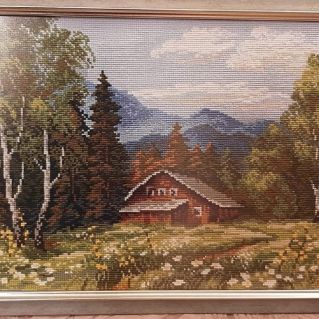 "Вышивка картины"