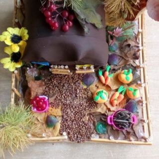 ,, Осенний дворик,,