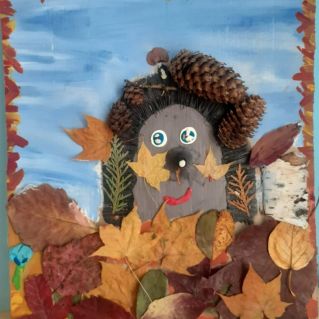 Осенний ежик