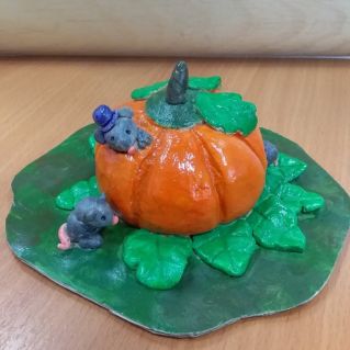 Сладкая тыква для мышат