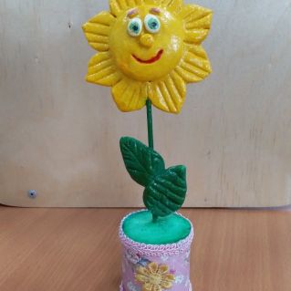 Веселый подсолнух