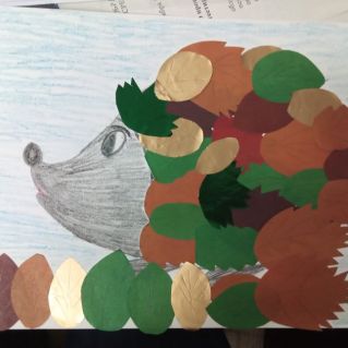 Аппликация "Волшебной осени мотивы"