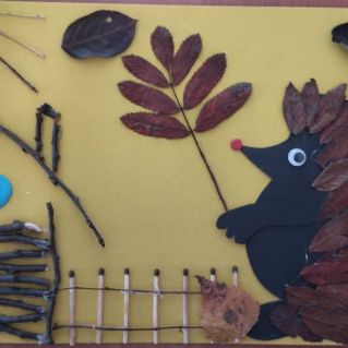 домик и ежик