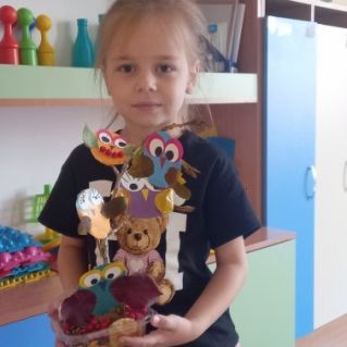 Поделка " Осенняя паутина"