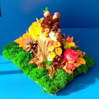 "Поход ежика в осенний лес"