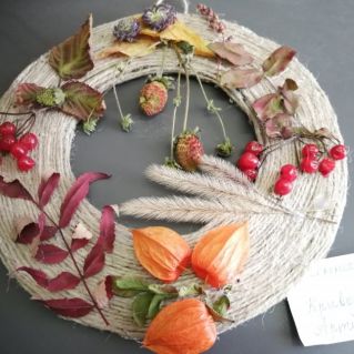 Осеннее панно