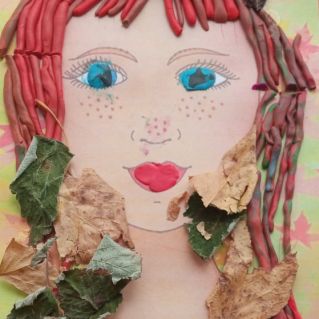 " ДЕВОЧКА-ОСЕНЬ"