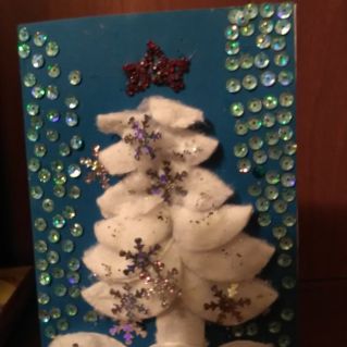 "Новогодняя открытка"