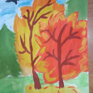 Рисунок "Осенние краски"