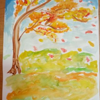 Рисунок "Непогода"