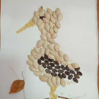 Поделка "Чудо - птица"