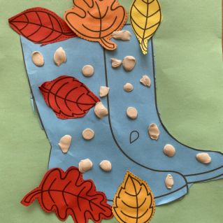 Я сапожками по лужам