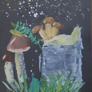 Веселые ребята — осенние опята