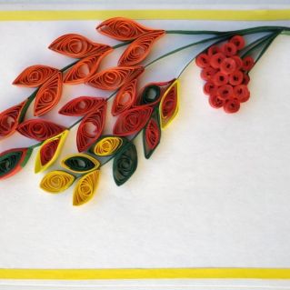 Рябиновая гроздь